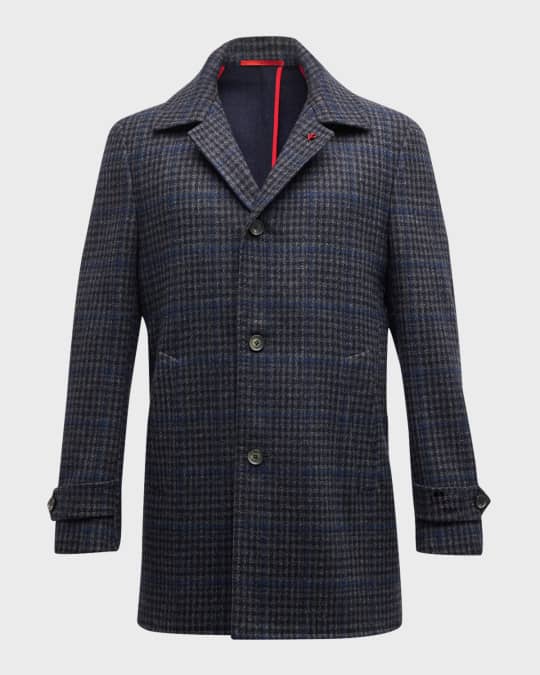 Isaia overcoat discount