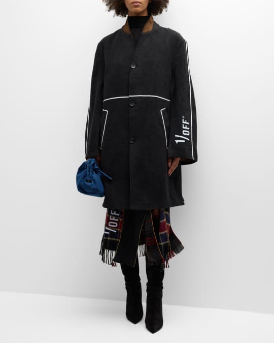 One Of A Kind Boxy Wool Coat