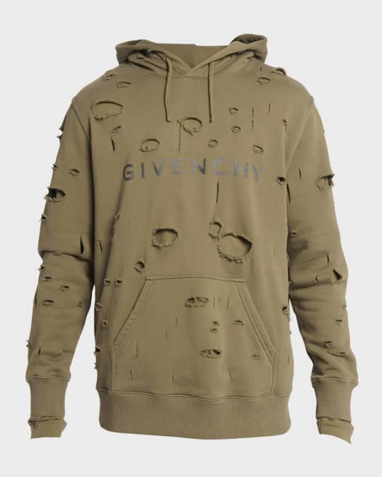 Givenchy hoodie destroyed cheap
