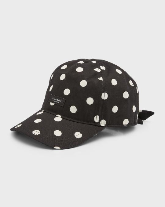 kate spade new york spaced picture polka-dot bow baseball  display picture 3