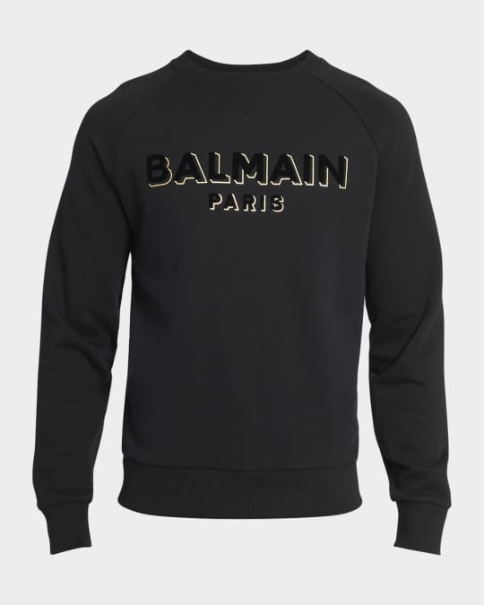 Men's Flocked Foil Logo Sweatshirt