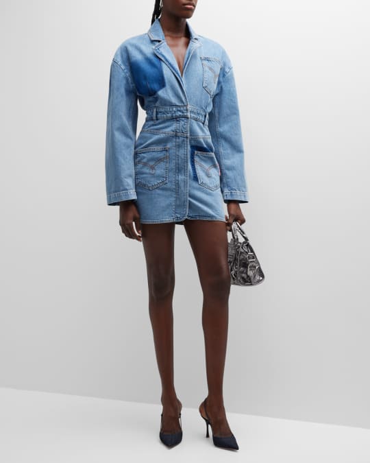 【関税&送料込】Moschino Jeans Patchwork Cotton Dress Patchwork Dress by Moschino Jeans | Rent the Runway