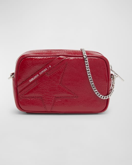 Golden Goose Mini Star Patent Leather Chain Shoulder Bag | Neiman Marcus