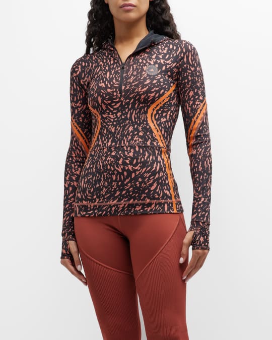 adidas by Stella McCartney TruePace Long-Sleeve Printed Hoodie