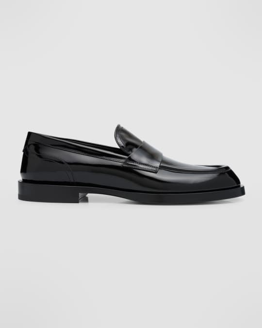 Dolce&Gabbana Men's Sartorial Leather Penny Loafers | Neiman Marcus