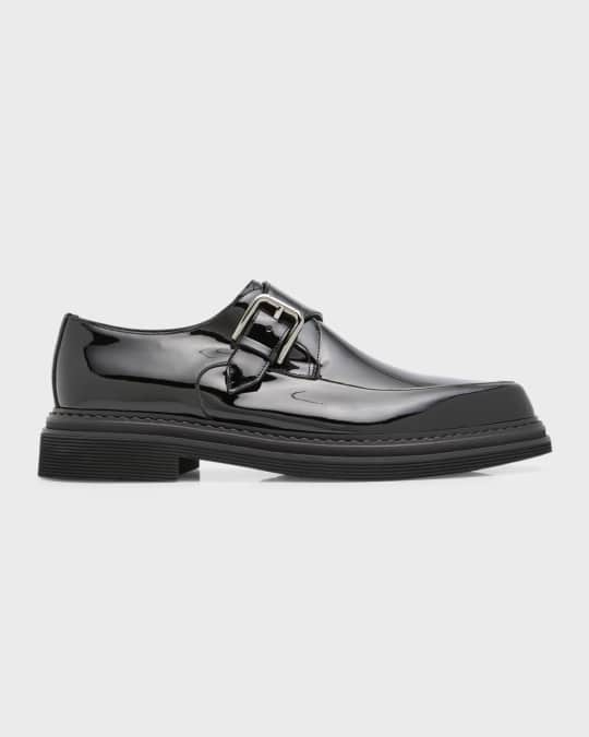 Monk strap creepers mens top