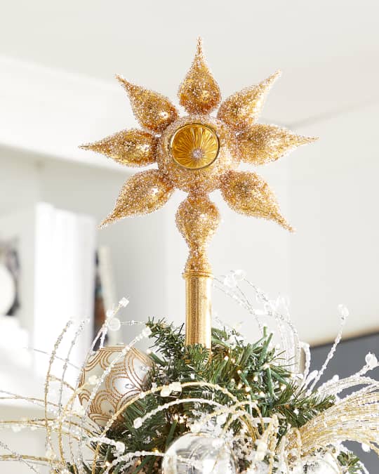 Neiman Marcus Gold Star Christmas Tree Topper Neiman Marcus