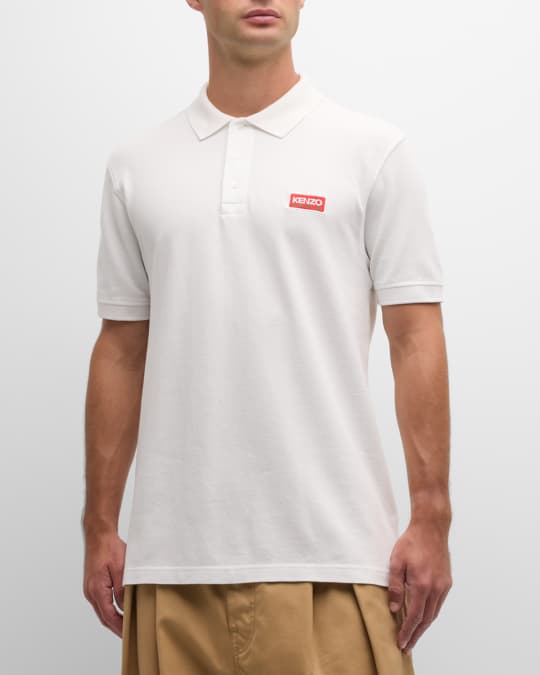 Kenzo Men s Classic Paris Logo Polo Shirt Neiman Marcus