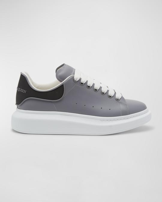McQueen Men's Oversized Platform Low-Top Sneakers | Neiman Marcus