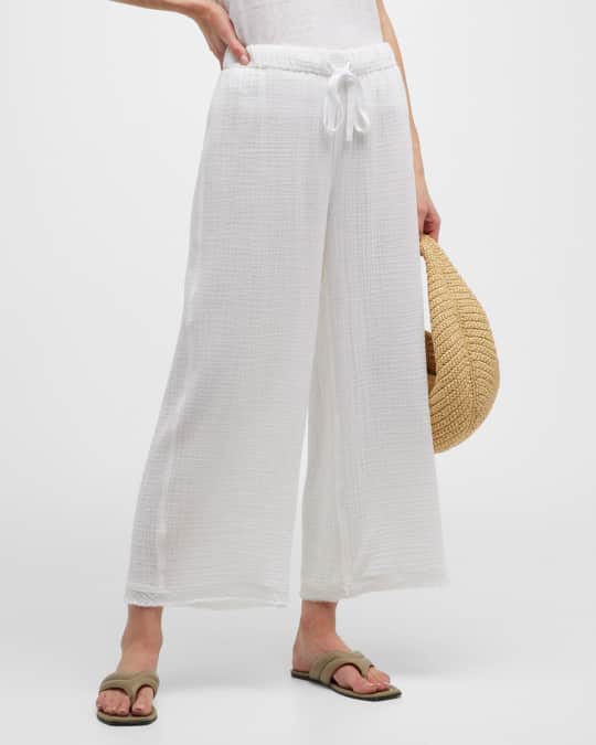 Eileen fisher cotton gauze 2025 pants