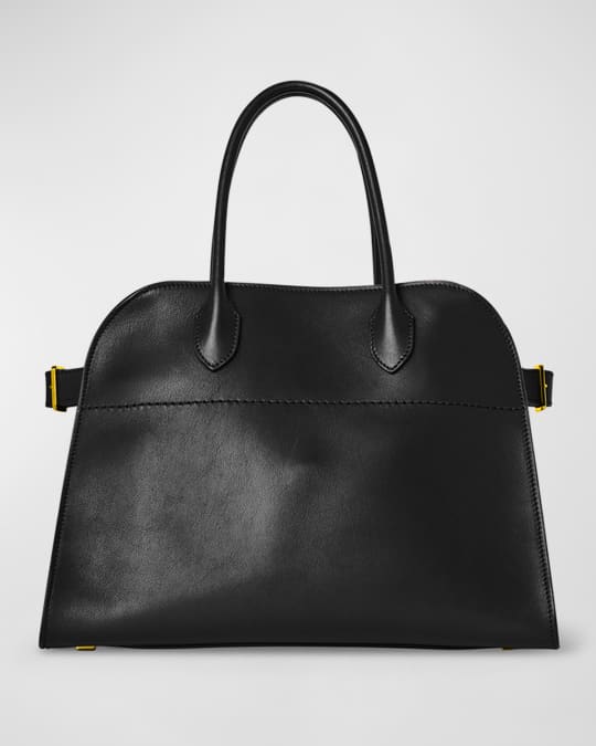 THE ROW Margaux 12 Top-Handle Bag in Leather - Bergdorf Goodman