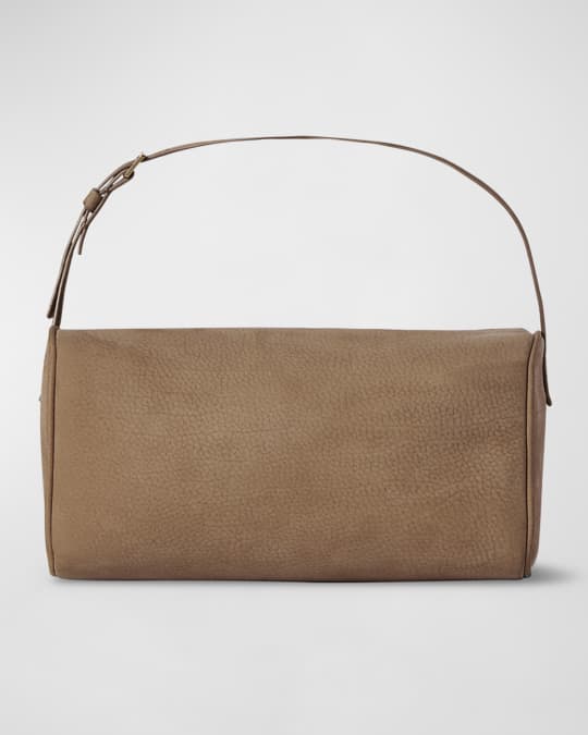90s Shoulder Bag in Nubuck Leather