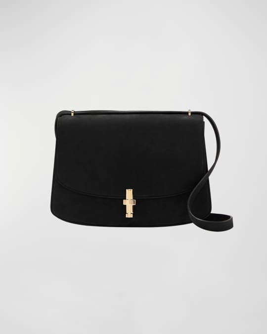 THE ROW Sofia 8.75 Crossbody in Matte Grained Calfskin with