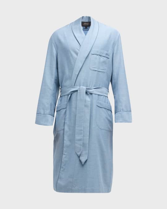 Men's Cotton-Cashmere Robe