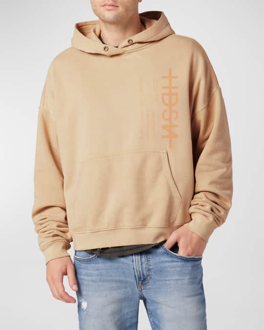 Men s Cropped Logo Hoodie