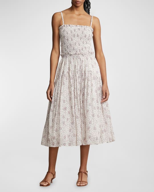 strapless open back dress Navy Color Block Pleated Maxi Dress