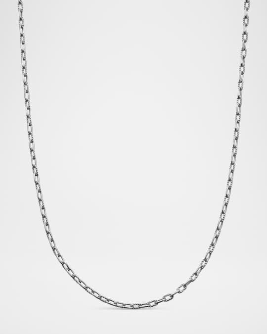 David Yurman Men s DY Madison Chain Necklace in Silver 3mm 20