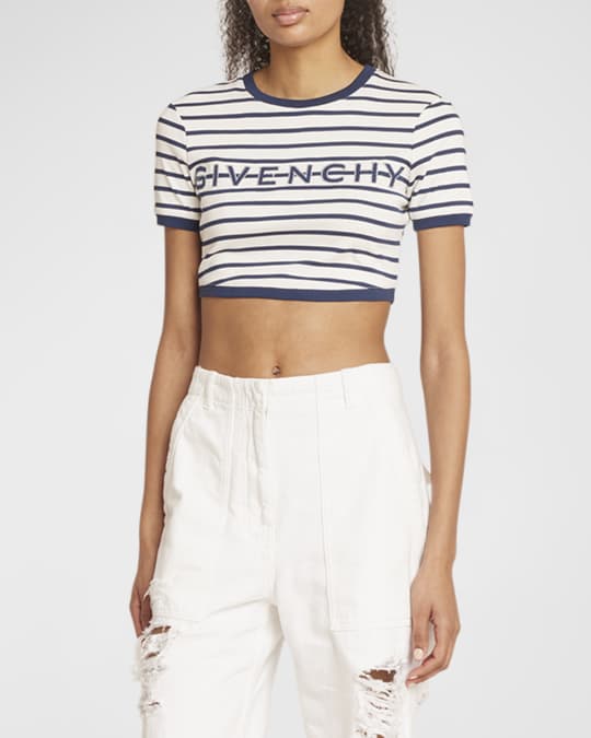 【送料&関税込】Givenchy Cropped Monogram Top Givenchy Givenchy Cropped Tee (All New In) IFCHIC.COM