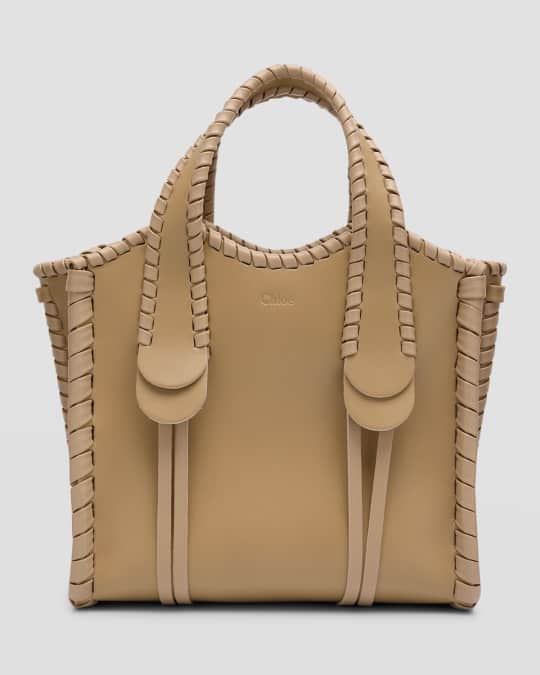 Mony Small Tote Bag in Shiny Leather