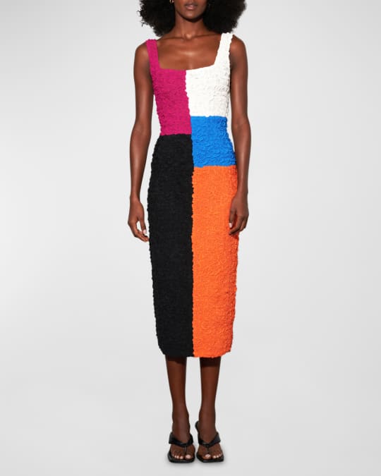 Mara hoffman colorblock dress store