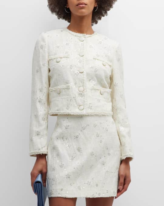 Milly shop tweed jacket