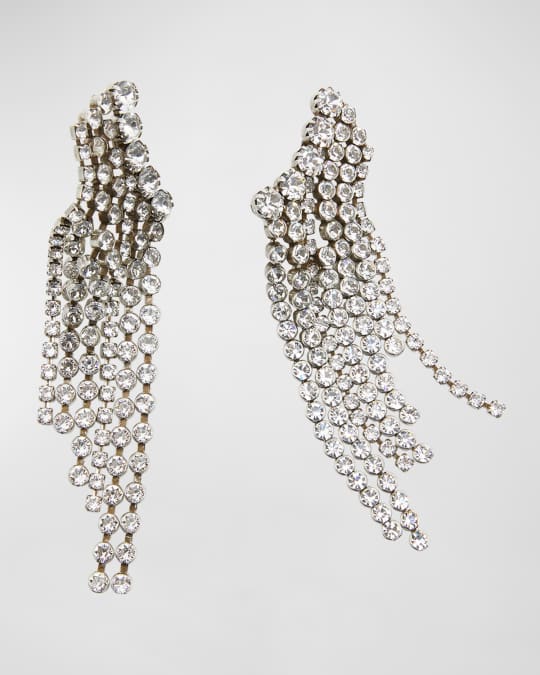 Isabel Marant Boucle D oreill Glass Crystal Earrings Neiman Marcus