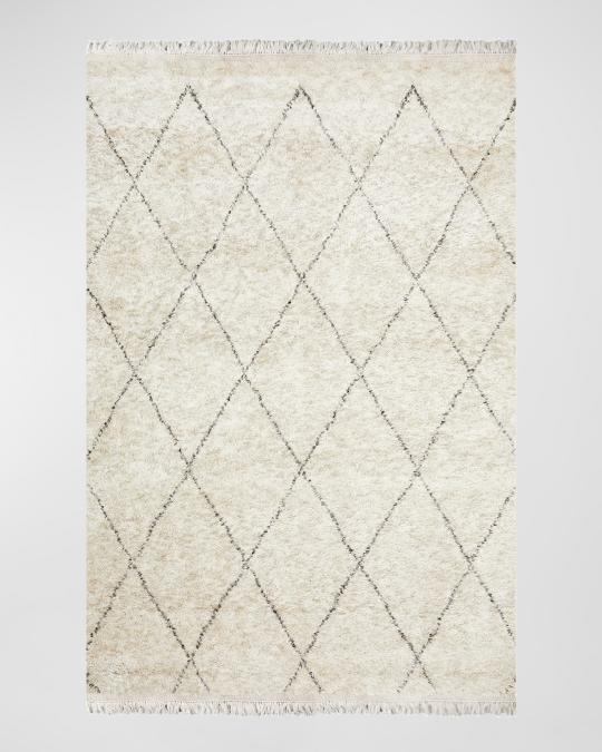 Solo Rugs Shaggy Moroccan Area Rug, 8' x 10' | Neiman Marcus
