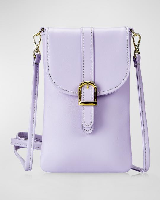 ADORNE EMMIE SELF BUCKLE CROSSBODY BAG IN GREEN main image 0