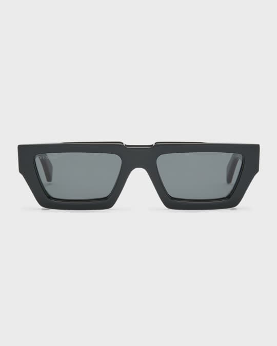 小物 OFF WHITE Manchester Sunglass Off-White Manchester Acetate Rectangle Sunglasses | Neiman Marcus