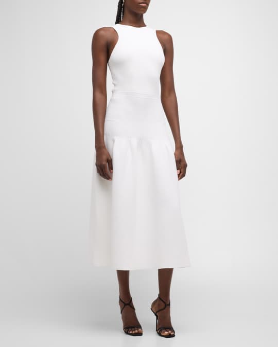Neiman marcus white dress best sale