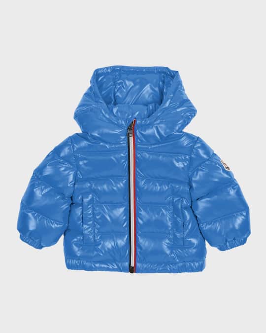 Boy s Aubert Logo Patch Puffer Jacket Size 12M 3