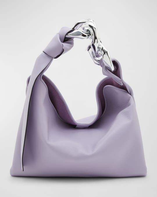 CD Jacquard Hobo Bag 23 With Chain White Calfskin