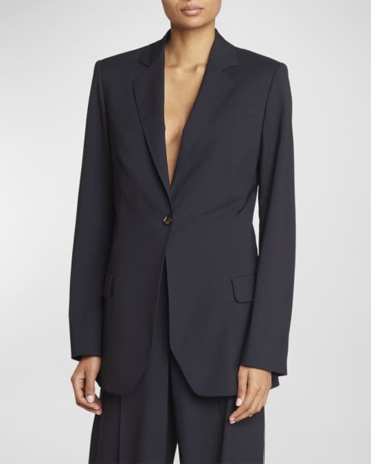 ★E.B.M★ Single Breasted Tailored Jacket EMP3WJK041 Buy Black Tailored Single Breasted Jacket from Next USA
