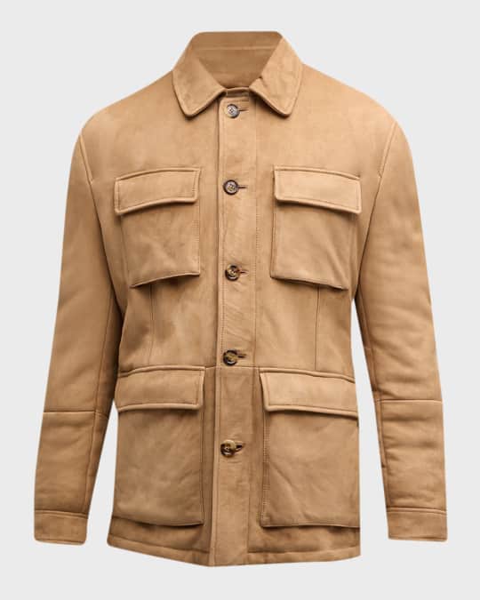 Brunello cucinelli field jacket top