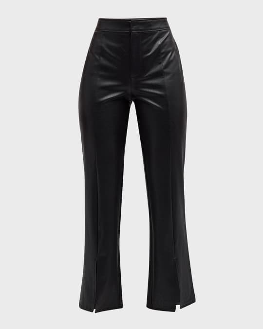 Leather pants neiman marcus top