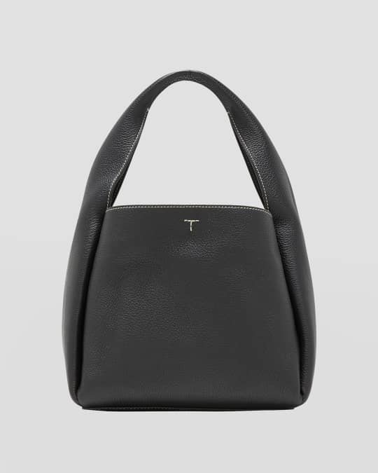Toteme Bucket Bag in Pebble Grain Leather | Neiman Marcus