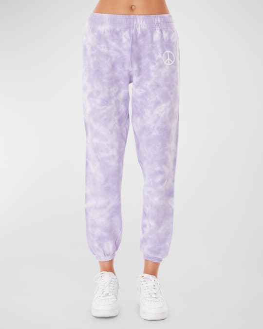 Spiritual gangster tie dye sweatpants hot sale