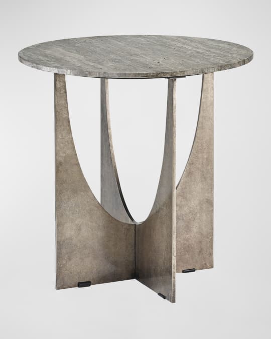 Op Art End Table