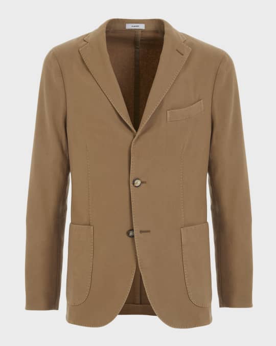 Men's Solid Wool Blazer
