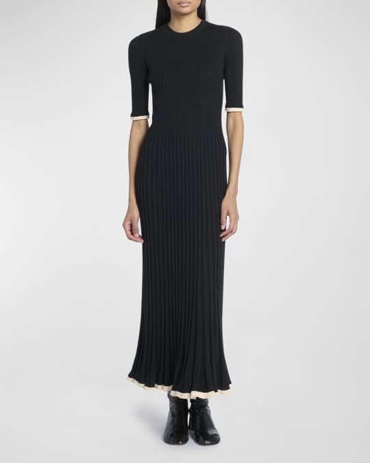 proenza schouler silk dress Faye Backless Twist Back Dress