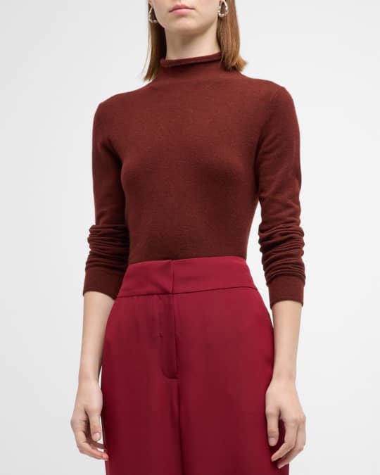 Slim Wool Cashmere Turtleneck Sweater