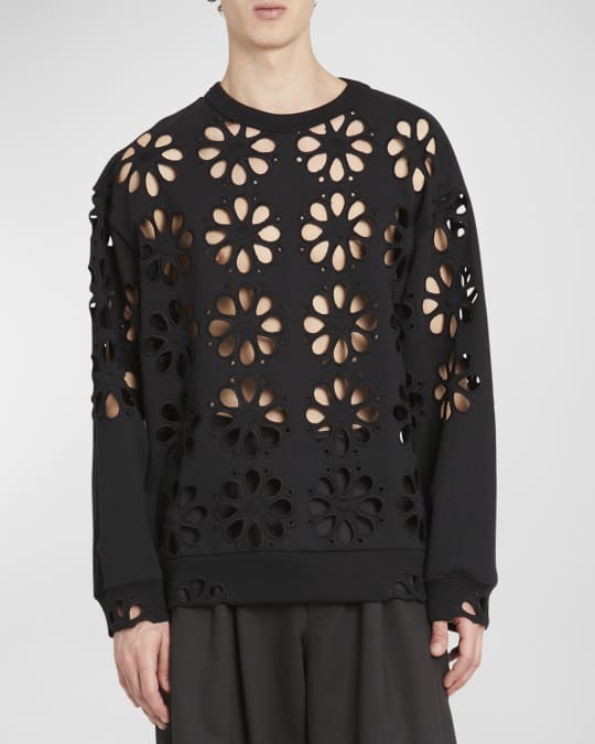 日本最級 Dries Van Cutout Floral Embroidered Hax Men's Noten トップス