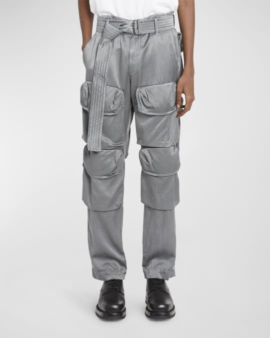 23ss DRIES VAN NOTEN Floral Cargo Pants