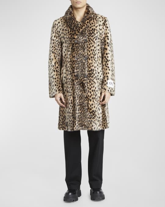 Neiman marcus leopard coat cheap