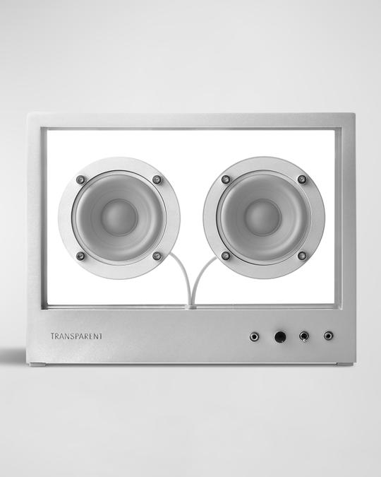 Transparent Sound Transparent Speaker, Metal | Neiman Marcus