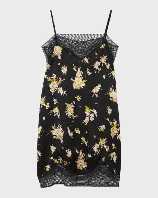 Burberry print mini dress sale