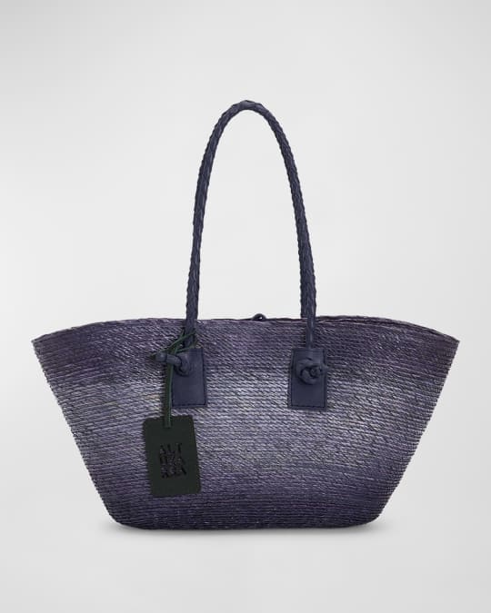 ☆関税込み☆【ALTUZARRA】Watermill raffia tote bag Altuzarra Watermill Bag in Natural/Black