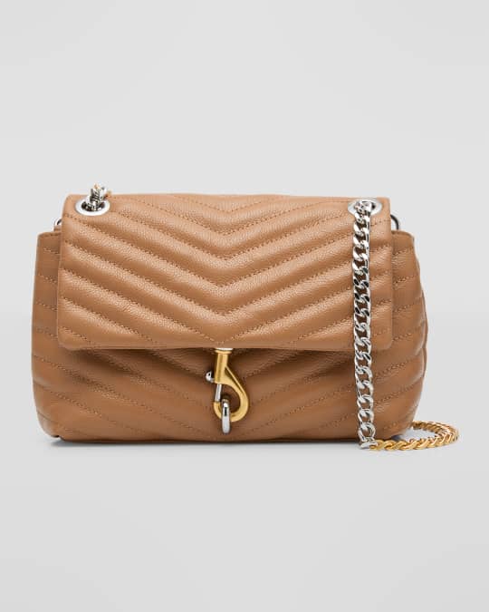 Edie quilted hotsell leather crossbody wallet
