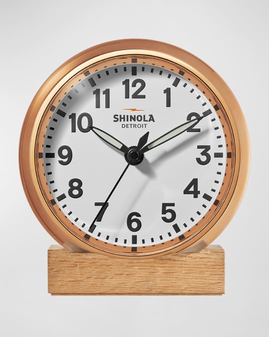 Shinola runwell desk clock online