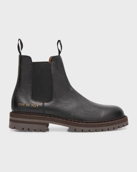 Mens chelsea boots common projects on sale